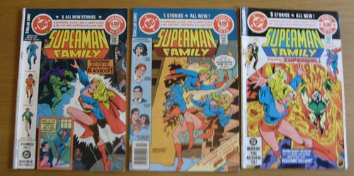 Superman family comics - x,