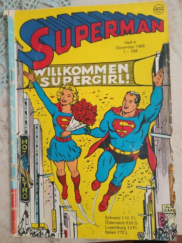 Superman supergirl comic - superman, heft