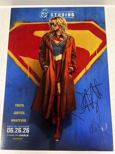 Supergirl poster signiert - supergirl,