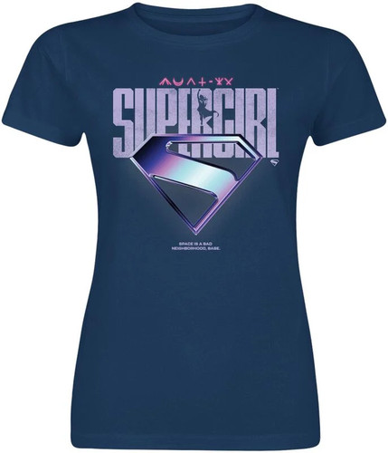 Supergirl shirt damen space - supergirl,