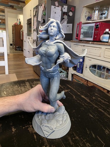 Supergirl figur sla - supergirl, 3d