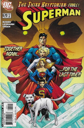 Superman 670 2008 supergirl - no.670,