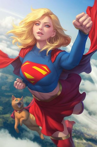 Supergirl variant cvr - supergirl, b